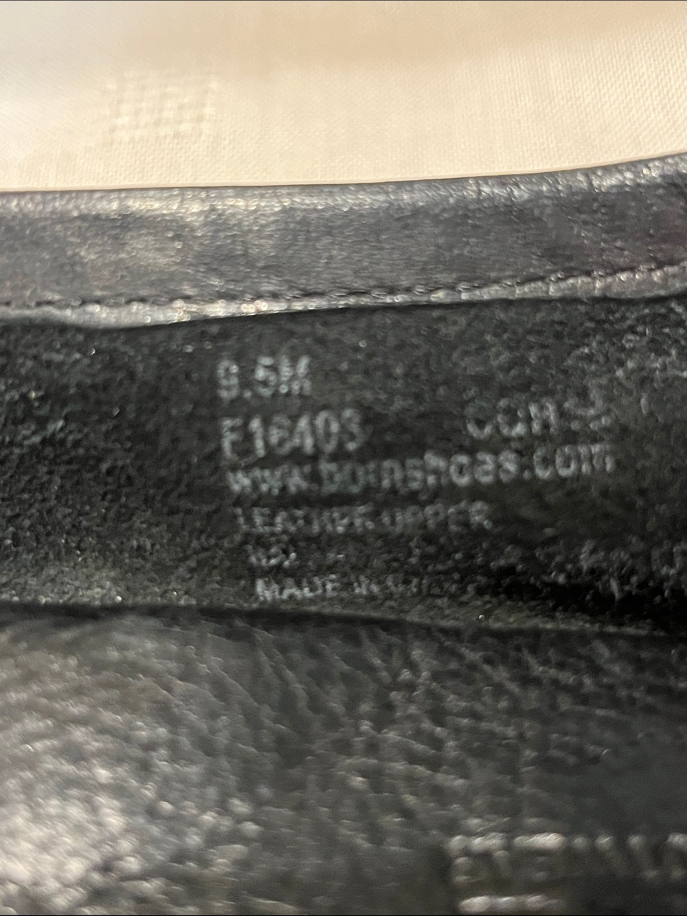 Born Black Leather Loafers size 9.5 women’s - Picture 9 of 9